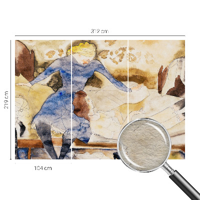 Dekoracyjna fototapeta na ścianę Dekoracyjna fototapeta na ścianę Kobiecy spokój