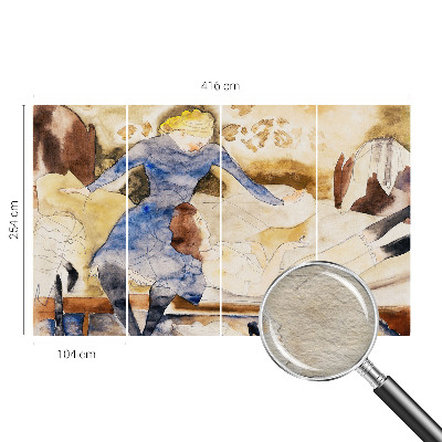 Dekoracyjna fototapeta na ścianę Dekoracyjna fototapeta na ścianę Kobiecy spokój