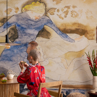 Dekoracyjna fototapeta na ścianę Dekoracyjna fototapeta na ścianę Kobiecy spokój