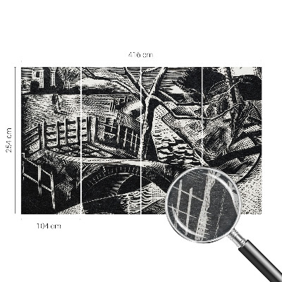 Tapeta fotograficzna Tapeta fotograficzna Architektoniczny krajobraz