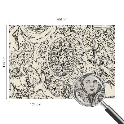 Dekoracyjna fototapeta na ścianę Dekoracyjna fototapeta na ścianę Bogactwo ornamentów