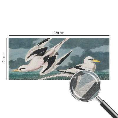 Fototapeta fizelinowa z nadrukiem Ptaki nad morzem