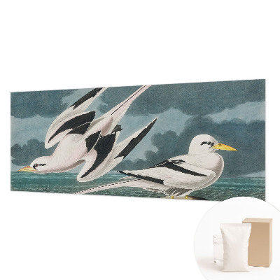 Fototapeta fizelinowa z nadrukiem Ptaki nad morzem