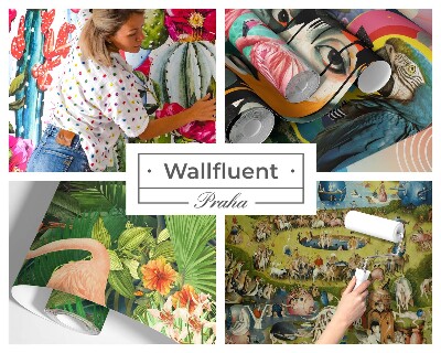 Fototapeta fizelinowa do sypialni ze skrzydlatym motywem