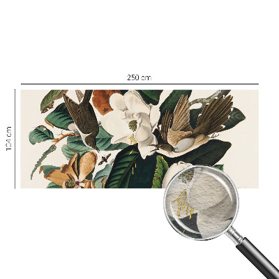 Fototapeta na ścianę z motywem ptaków i magnolii