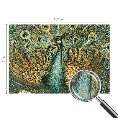 Tapeta fotograficzna Majestatyczny paw