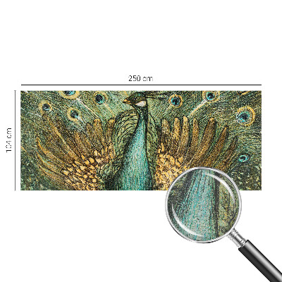 Tapeta fotograficzna Majestatyczny paw