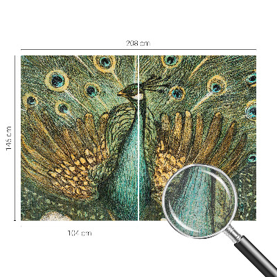 Tapeta fotograficzna Majestatyczny paw