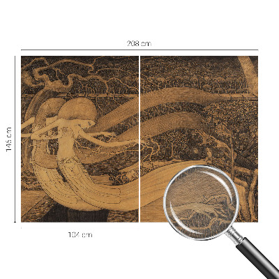 Tapeta fotograficzna fizelinowa Surrealistyczne postacie