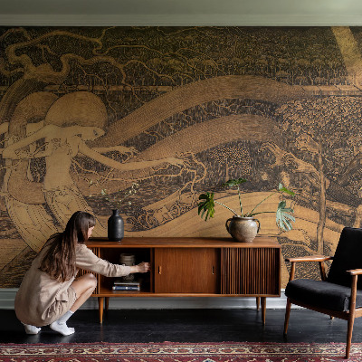 Tapeta fotograficzna fizelinowa Surrealistyczne postacie