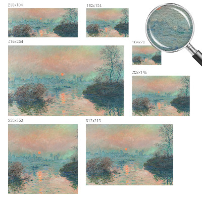 Nowoczesna fototapeta do salonu Nowoczesna fototapeta do salonu Nastrojowy zmierzch