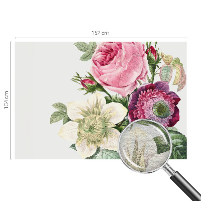 Fototapeta fizelinowa do sypialni Kwiatowy bukiet