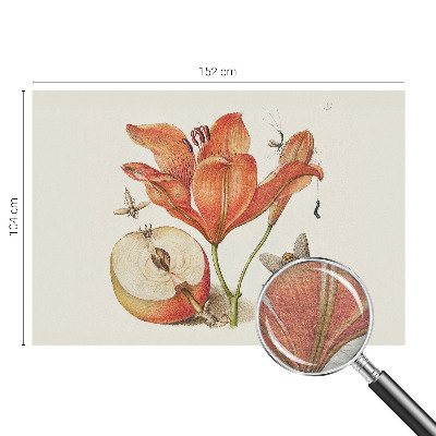 Fototapeta na ścianę z botaniczną ilustracją
