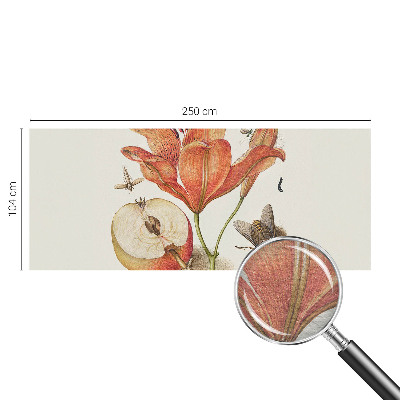 Fototapeta na ścianę z botaniczną ilustracją