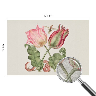 Fototapeta fizelinowa z nadrukiem Tulipanowe piękno