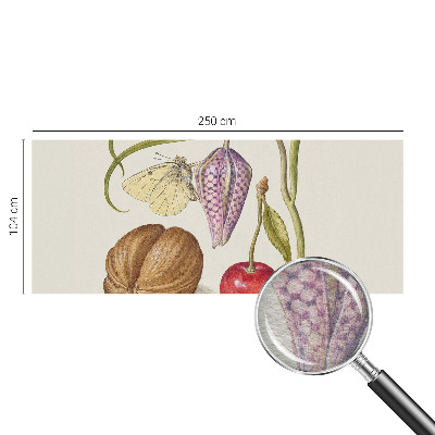 Tapeta fotograficzna Tapeta fotograficzna Motyl rośliny