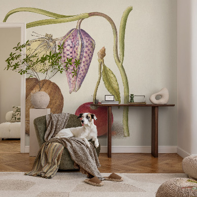 Tapeta fotograficzna Tapeta fotograficzna Motyl rośliny