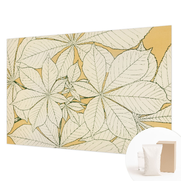 Fototapeta fizelinowa z nadrukiem Fototapeta fizelinowa z nadrukiem Kasztanowe liście