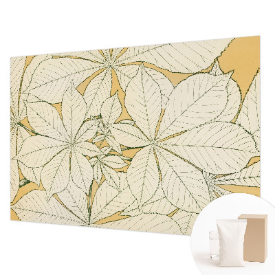 Fototapeta fizelinowa z nadrukiem Fototapeta fizelinowa z nadrukiem Kasztanowe liście