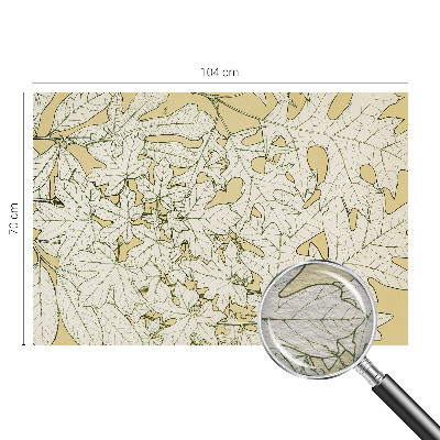 Dekoracyjna fototapeta na ścianę Liście drzew