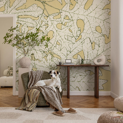 Dekoracyjna fototapeta na ścianę Liście drzew