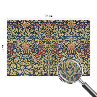 Fototapeta fizelinowa do sypialni Fototapeta fizelinowa do sypialni Kwiatowy wzór