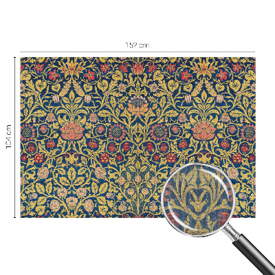 Fototapeta fizelinowa do sypialni Fototapeta fizelinowa do sypialni Kwiatowy wzór