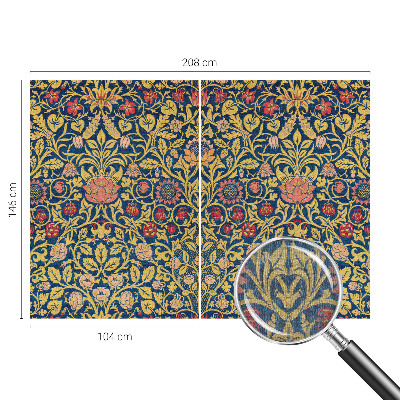 Fototapeta fizelinowa do sypialni Fototapeta fizelinowa do sypialni Kwiatowy wzór