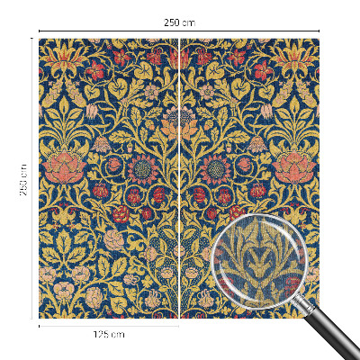 Fototapeta fizelinowa do sypialni Fototapeta fizelinowa do sypialni Kwiatowy wzór