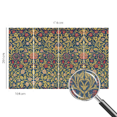 Fototapeta fizelinowa do sypialni Fototapeta fizelinowa do sypialni Kwiatowy wzór