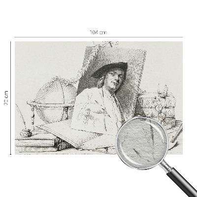 Tapeta fotograficzna fizelinowa Tapeta fotograficzna fizelinowa Artystyczny portret