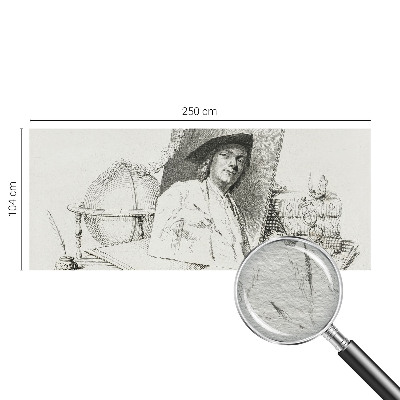 Tapeta fotograficzna fizelinowa Tapeta fotograficzna fizelinowa Artystyczny portret