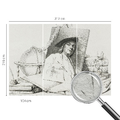 Tapeta fotograficzna fizelinowa Tapeta fotograficzna fizelinowa Artystyczny portret