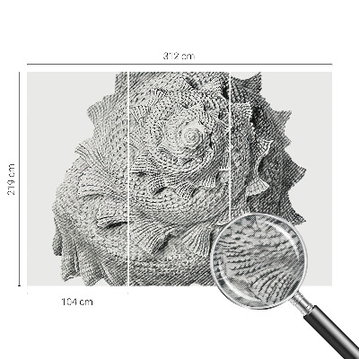 Nowoczesna fototapeta do salonu Nowoczesna fototapeta do salonu Sztuka natury