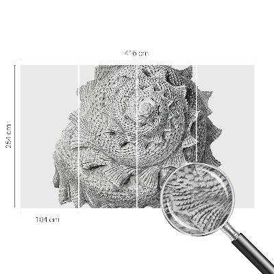 Nowoczesna fototapeta do salonu Nowoczesna fototapeta do salonu Sztuka natury