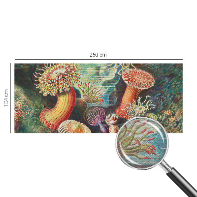 Fototapeta na ścianę z motywem fantazyjnych anemonów