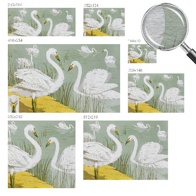 Tapeta fotograficzna Łabędzie jezioro