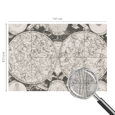 Nowoczesna fototapeta do salonu Nowoczesna fototapeta do salonu Gwiezdna mapa