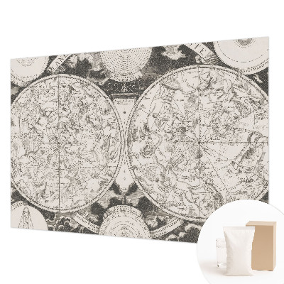 Nowoczesna fototapeta do salonu Nowoczesna fototapeta do salonu Gwiezdna mapa