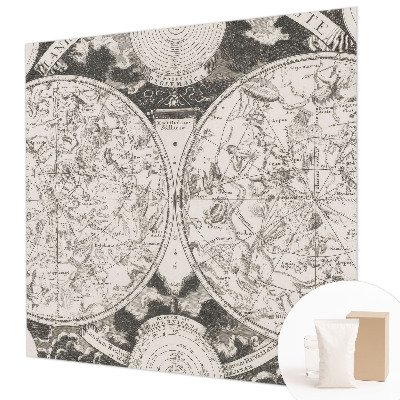 Nowoczesna fototapeta do salonu Nowoczesna fototapeta do salonu Gwiezdna mapa