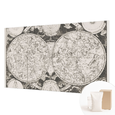 Nowoczesna fototapeta do salonu Nowoczesna fototapeta do salonu Gwiezdna mapa