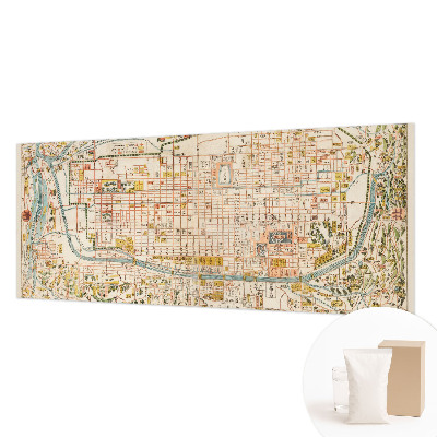 Dekoracyjna fototapeta na ścianę Dekoracyjna fototapeta na ścianę Zabytkowa mapa