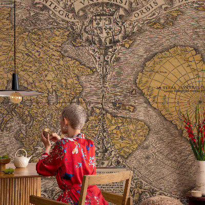 Fototapeta na ścianę Fototapeta na ścianę Historyczna kartografia