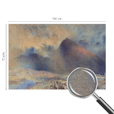 Fototapeta fizelinowa z nadrukiem Górski pejzaż