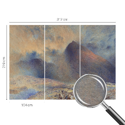 Fototapeta fizelinowa z nadrukiem Górski pejzaż