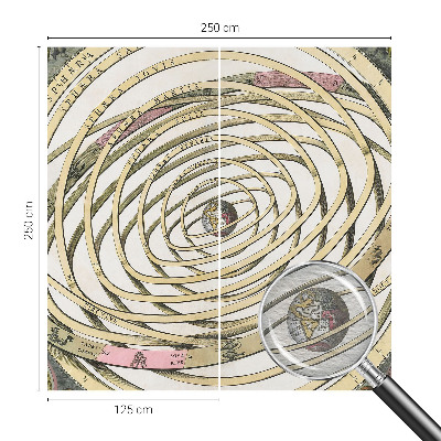 Tapeta fotograficzna z motywem kosmicznej spirali
