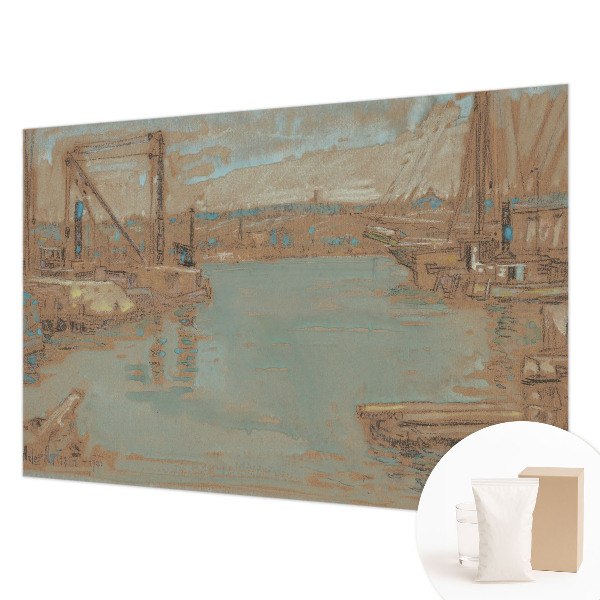 Dekoracyjna fototapeta na ścianę Portowe widoki