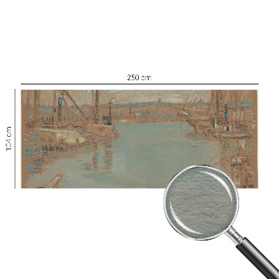 Dekoracyjna fototapeta na ścianę Portowe widoki