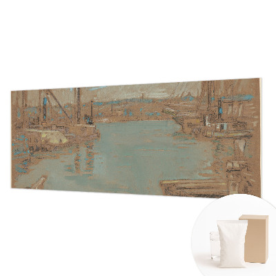 Dekoracyjna fototapeta na ścianę Portowe widoki