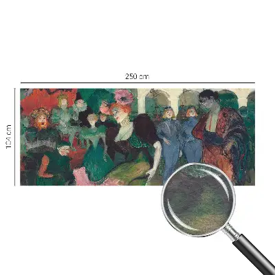 Fototapeta fizelinowa do sypialni z motywem tańca balowego